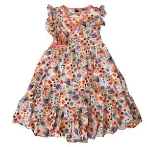 Tea Collection Kantju Wrap Dress 12Y